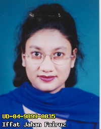 Portrait of Iffat Jahan Fairuz