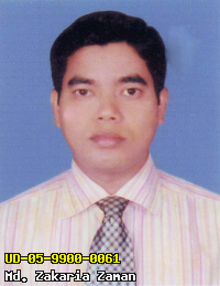 Portrait of Md. Zakaria Zaman