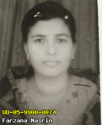 Portrait of Farzana Nasrin