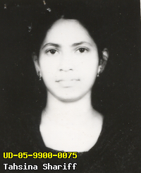 Portrait of Tahsina Shariff