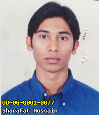 Portrait of Sharafat Hossain