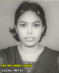 Portrait of Salma Akter