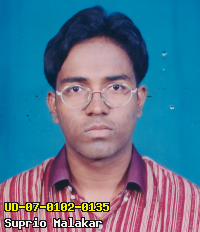 Portrait of Suprio Malakar
