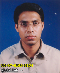 Portrait of Abdullah -