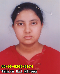 Portrait of Tahira Dil Afrooz