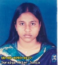 Portrait of Suraiya Akter Sonia