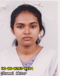 Portrait of Shammi Akter