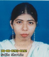 Portrait of Sadia Sharmin