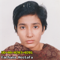 Portrait of Farhana Mostafa
