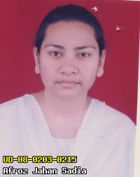 Portrait of Afroz Jahan Sadia