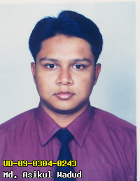 Portrait of Md. Asikul Wadud