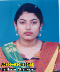 Portrait of Mahfuza Sharmin