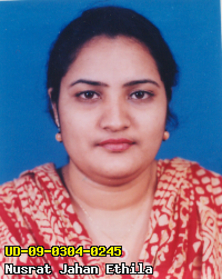Portrait of Nusrat Jahan Ethila