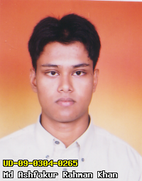 Portrait of Md Ashfakur Rahman Khan