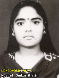 Portrait of Nusrat Sadia Afrin