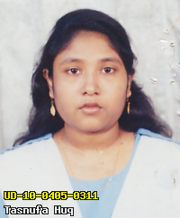 Portrait of Tasnufa Huq