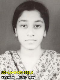 Portrait of Yasmin Akter Any
