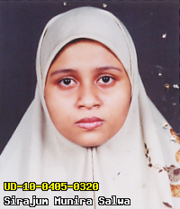 Portrait of Sirajum Munira Salwa
