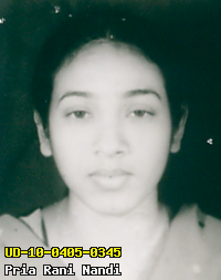 Portrait of Pria Rani Nandi
