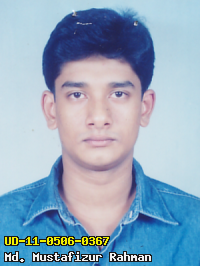 Portrait of Md. Mustafizur Rahman