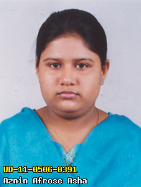 Portrait of Aznin Afrose Asha