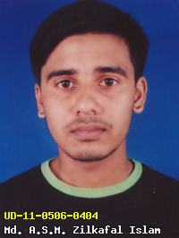 Portrait of Md. A.S.M. Zilkafal Islam