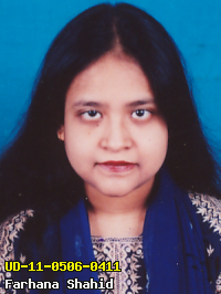 Portrait of Farhana Shahid