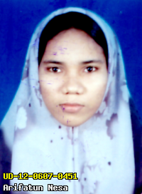 Portrait of Arifatun Nesa
