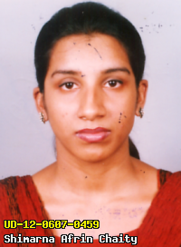 Portrait of Shimarna Afrin Chaity
