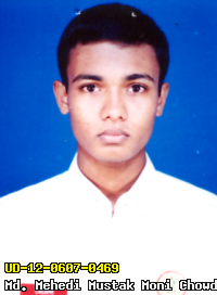 Portrait of Md. Mehedi Mustak Moni Chowdhury