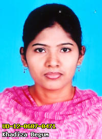 Portrait of Khadiza Begum