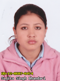 Portrait of Sajita Singh Bhandari
