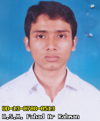 Portrait of A.S.M. Fahad Ar Rahman