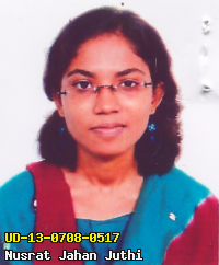 Portrait of Nusrat Jahan Juthi