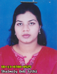 Portrait of Shalmoly Deb Tithi
