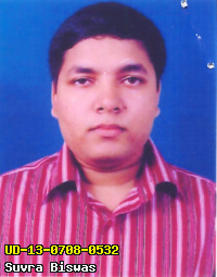 Portrait of Suvra Biswas