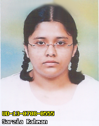 Portrait of Sarzia Rahman