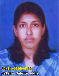 Portrait of Saliha Sabrin Akhi