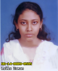Portrait of Laila Zaman