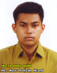 Portrait of Md. Noor-A-Alam Akand