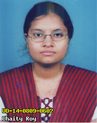 Portrait of Chaity Roy