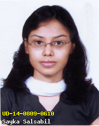 Portrait of Sayka Salsabil