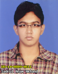 Portrait of Sadrul Anam Akhand