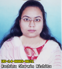 Portrait of Rashina Sharmin Nishita