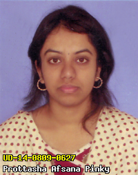 Portrait of Prottasha Afsana Pinky