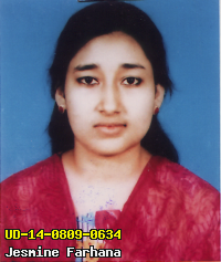 Portrait of Jesmine Farhana