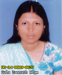 Portrait of Gula Zannath Alam