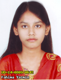 Portrait of Fahima Yasmin