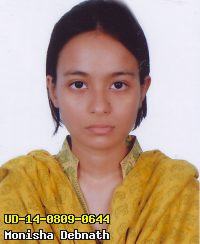 Portrait of Monisha Debnath