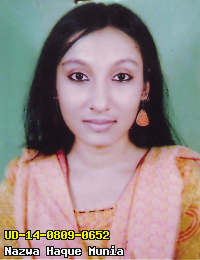 Portrait of Nazwa Haque Munia